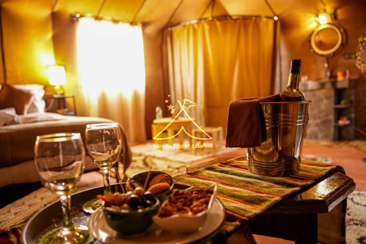 Sahara Desert Camping - Luxury Desert Camp Merzouga Erfoud Exteriör bild