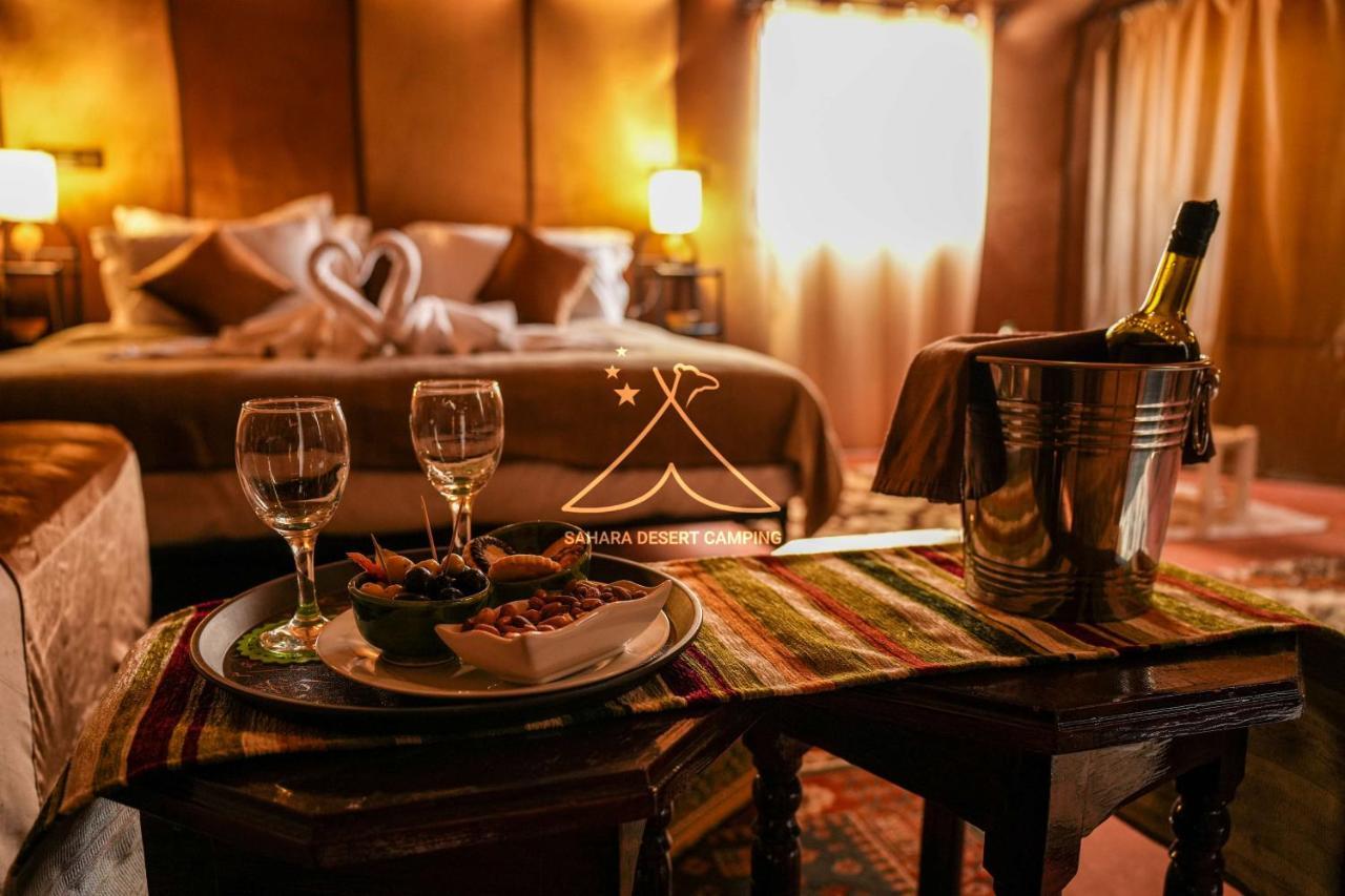 Sahara Desert Camping - Luxury Desert Camp Merzouga Erfoud Exteriör bild