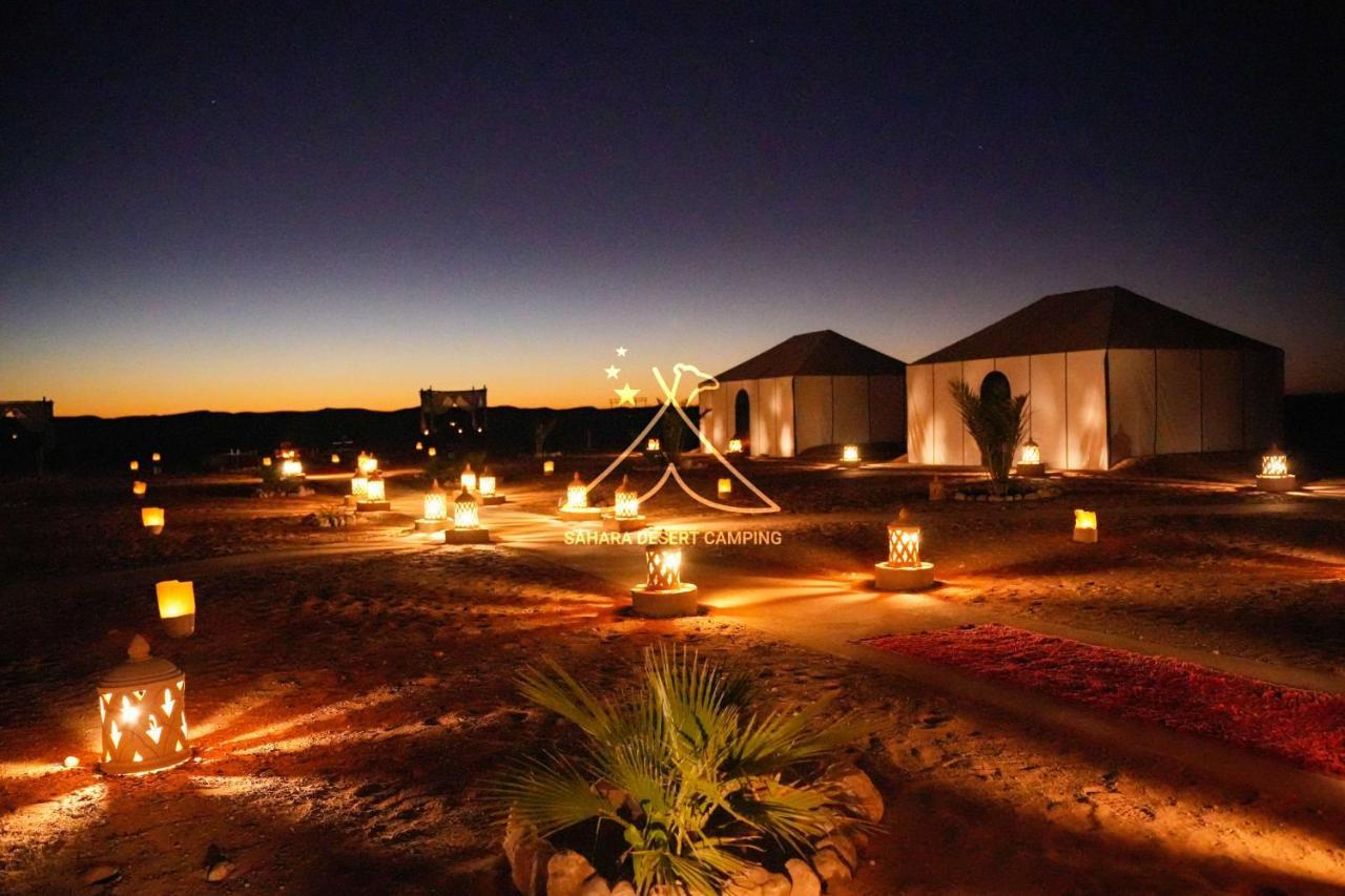 Sahara Desert Camping - Luxury Desert Camp Merzouga Erfoud Exteriör bild