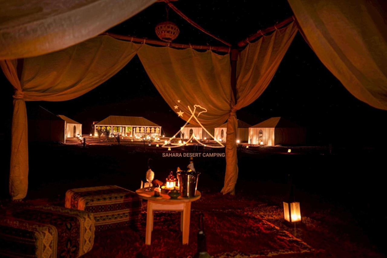 Sahara Desert Camping - Luxury Desert Camp Merzouga Erfoud Exteriör bild